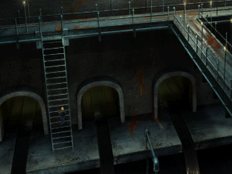 Main Ladder in Sewers